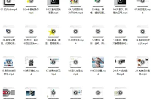 CorelDRAW视频教程：基础27节+进阶23节，附教程素材