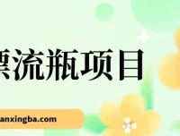 漂流瓶掘金副业项目：单台手机每小时10 – 20元，支持多手机操作