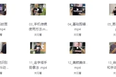 实体行业短视频拍摄剪辑线上课程