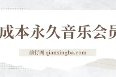 0成本获取永久音乐会员及多渠道变现实操教程