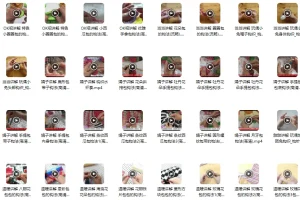 毛衣、帽子、手套、围巾及鞋子钩针编织练习实例目录