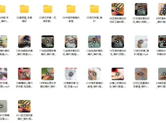 26个手套编织精品款式实例教程