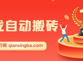 游戏自动搬砖项目：小白轻松日入千元秘籍