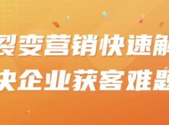 裂变营销课程：助力企业高效获客