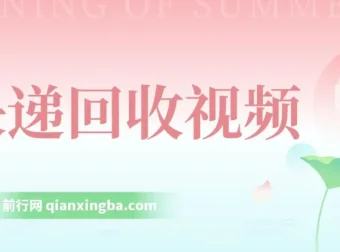 快递回收项目：小白一分钟上手，自动化出单可长期经营