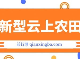 新型云上农田：全民种田与无人机播种项目介绍