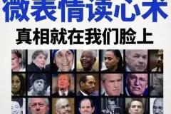 《3秒看穿人心：超级读心术》微表情与肢体语言分析心理学课程