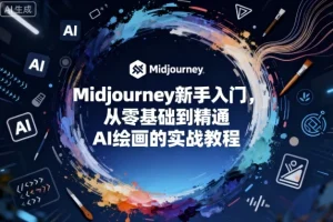 Midjourney新手入门实战教程：从零基础到精通AI绘画