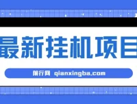2024全自动挂机项目：看广告收益，小白轻松上手