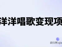 懒洋洋唱歌变现项目：单条作品超10点赞，教程与工具全打包