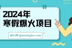 2024年寒假小游戏直播项目：实现高收益的机遇