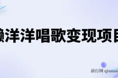 懒洋洋唱歌变现项目：单条作品超10点赞，教程与工具全打包