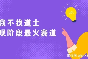 现阶段火爆变现赛道：单日2000+实操教学