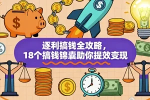 逐利搞钱全攻略：18锦囊助力变现