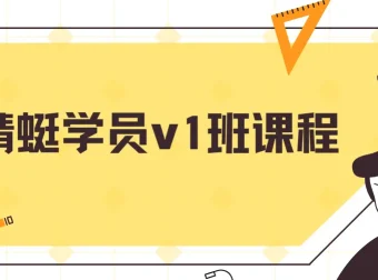 斜杠蜻蜓闲鱼运营v1班课程