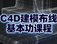 C4D建模布线基本功课程：从基础到进阶