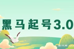 黑马起号3.0：短视频起号素材集合