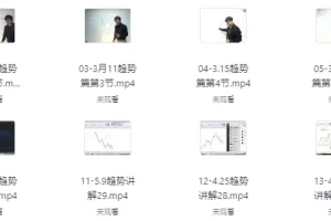 赵心纯趋势班课程讲解
