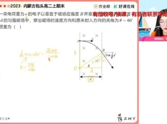 2025郑梦瑶高二物理提升专题课：电磁·机械波·光学突破