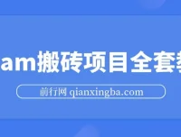 Steam海外道具搬砖实操教程，单号月收益可达5000+