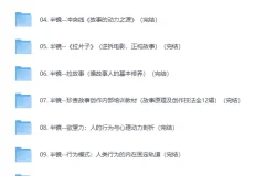 半镜付费群流出写作教程16合集