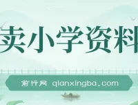 卖小学资料变现实操项目：保姆级教程与资料工具