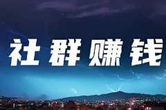 20节社群赚钱全攻略课程