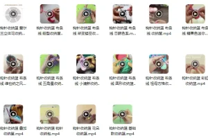 20个精品收纳篮编织实例