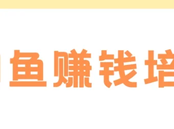 老A闲鱼赚钱培训课程