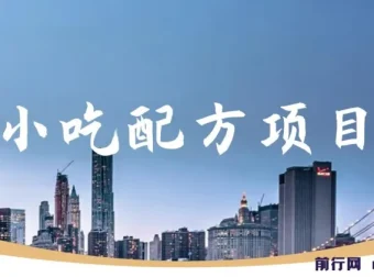小吃配方项目：小众蓝海图文创作项目