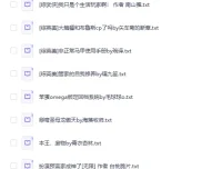 2025晋江完结文TOP96小说集