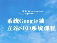 Google独立站SEO系统课程