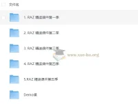 Raz分级阅读绘本1 – 5季精读课件PPT资料