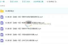 刘天麒高三高考数学一轮提升秋季班