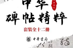 《中华碑帖精粹》12册套装：楷行隶篆小楷常备字帖