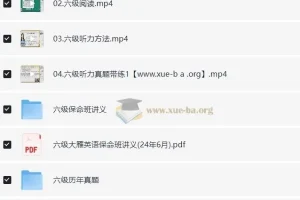 刘晓艳金榜大学英语六级保命班