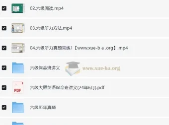 刘晓艳金榜大学英语六级保命班