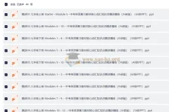 中考英语外研版核心词汇知识点精讲精练