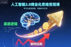 人工智能2.0商业化思维变现课：掌握AI底层逻辑，把握时代红利