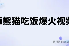 AI熊猫吃饭爆火视频创作项目