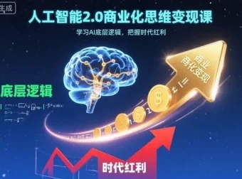 人工智能2.0商业化思维变现课：掌握AI底层逻辑，把握时代红利