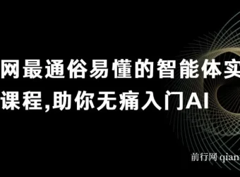 智能体实战课程：无痛入门AI，掌握底层逻辑