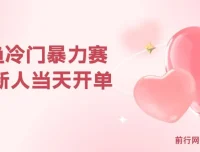 闲鱼冷门暴力赛道项目，新人当天开单