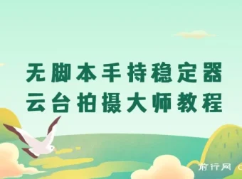 无脚本手持稳定器云台拍摄大师教程