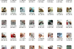 手工棒针编织毛衣、帽子等200实例