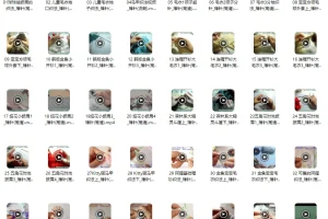 手工棒针编织毛衣、帽子等200实例