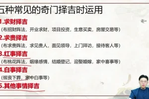 林涵予奇门遁甲阵法秘传实战课