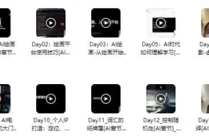 野菩萨AI绘画资深课