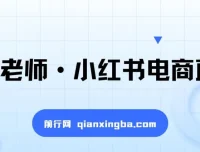 小红书电商运营实战课：直播带货、店铺与笔记运营及AI赋能