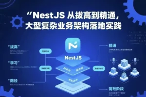 NestJS从入门到精通：大型复杂业务架构实战课程